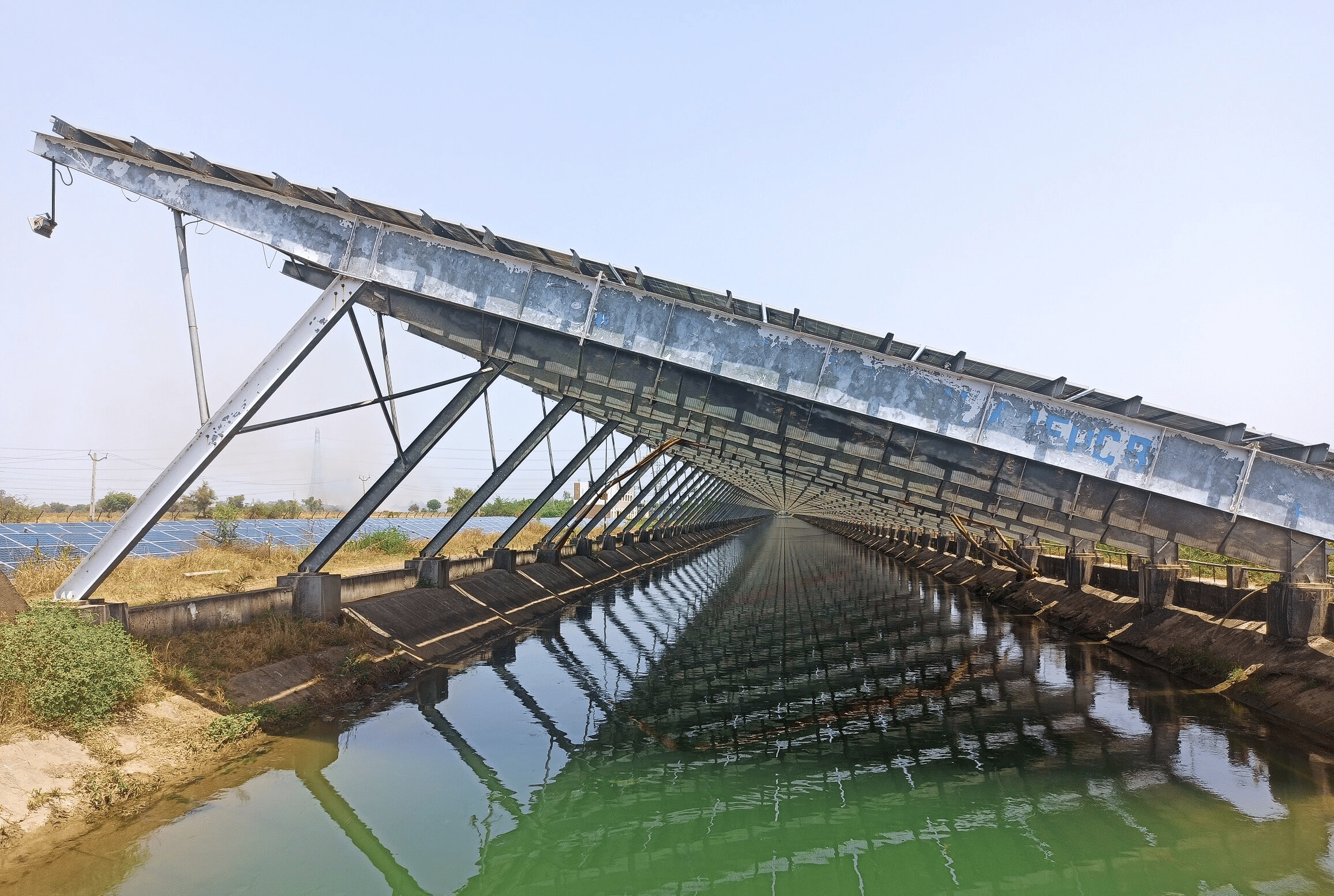 Industrial solar project