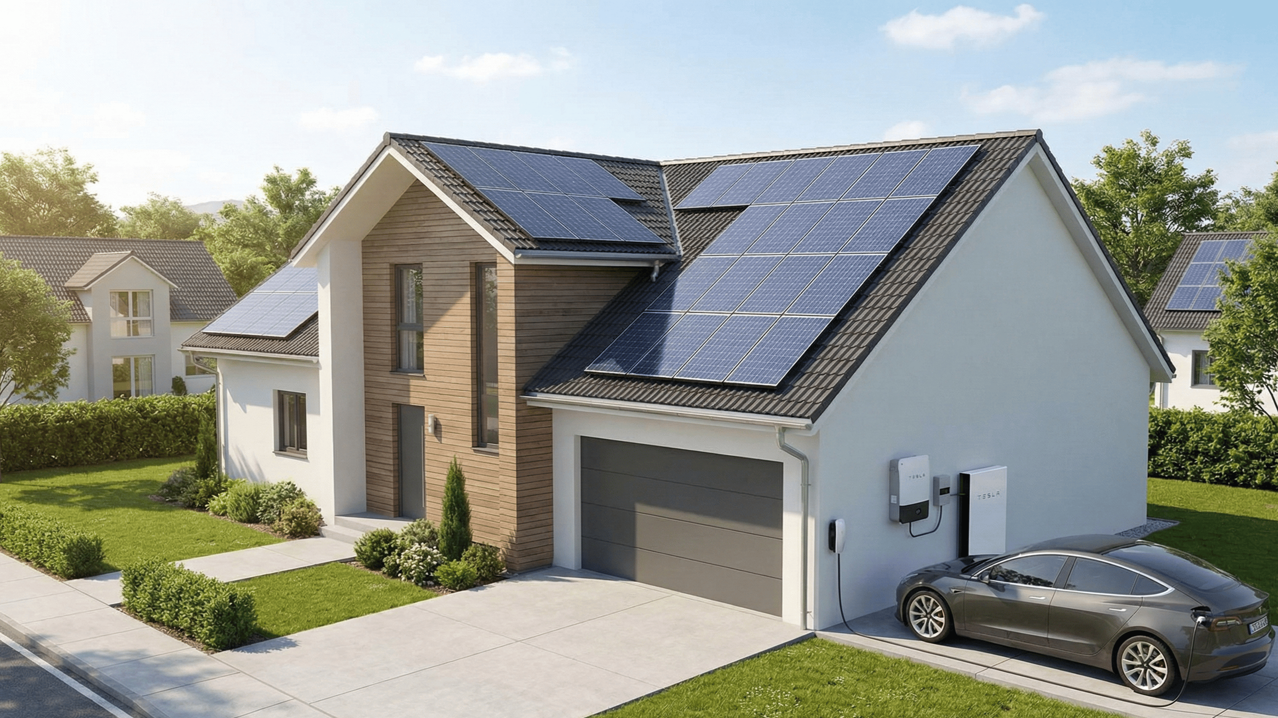 Residential solar installation